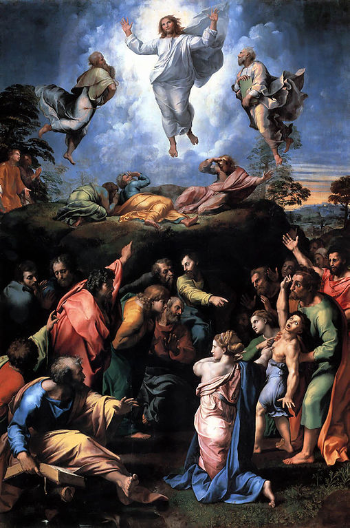 Raffaello Sanzio, Trasfigurazione, Pinacoteca vaticana