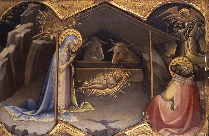 Lorenzo Monaco, Natività, 1409, New York, Metropolitan Museum of Art